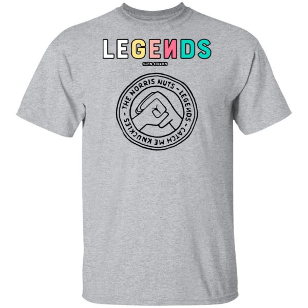 The Norris Nuts Legends Catch Me Knuckles Shirt