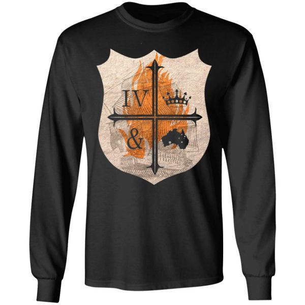 For king and country burn the ships shirt