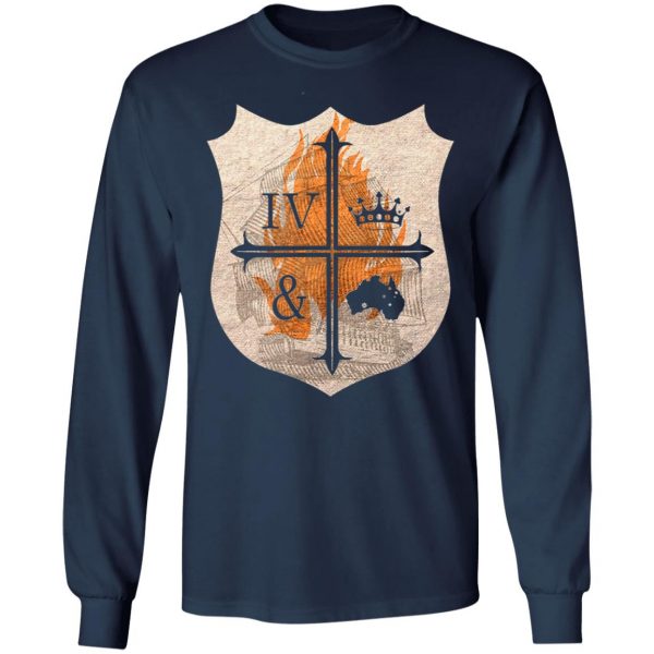 For king and country burn the ships shirt