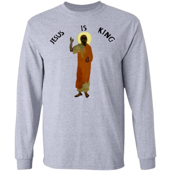 Jesus is king kanye sweatshirt white