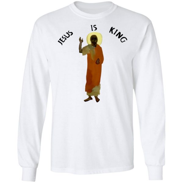 Jesus is king kanye sweatshirt white