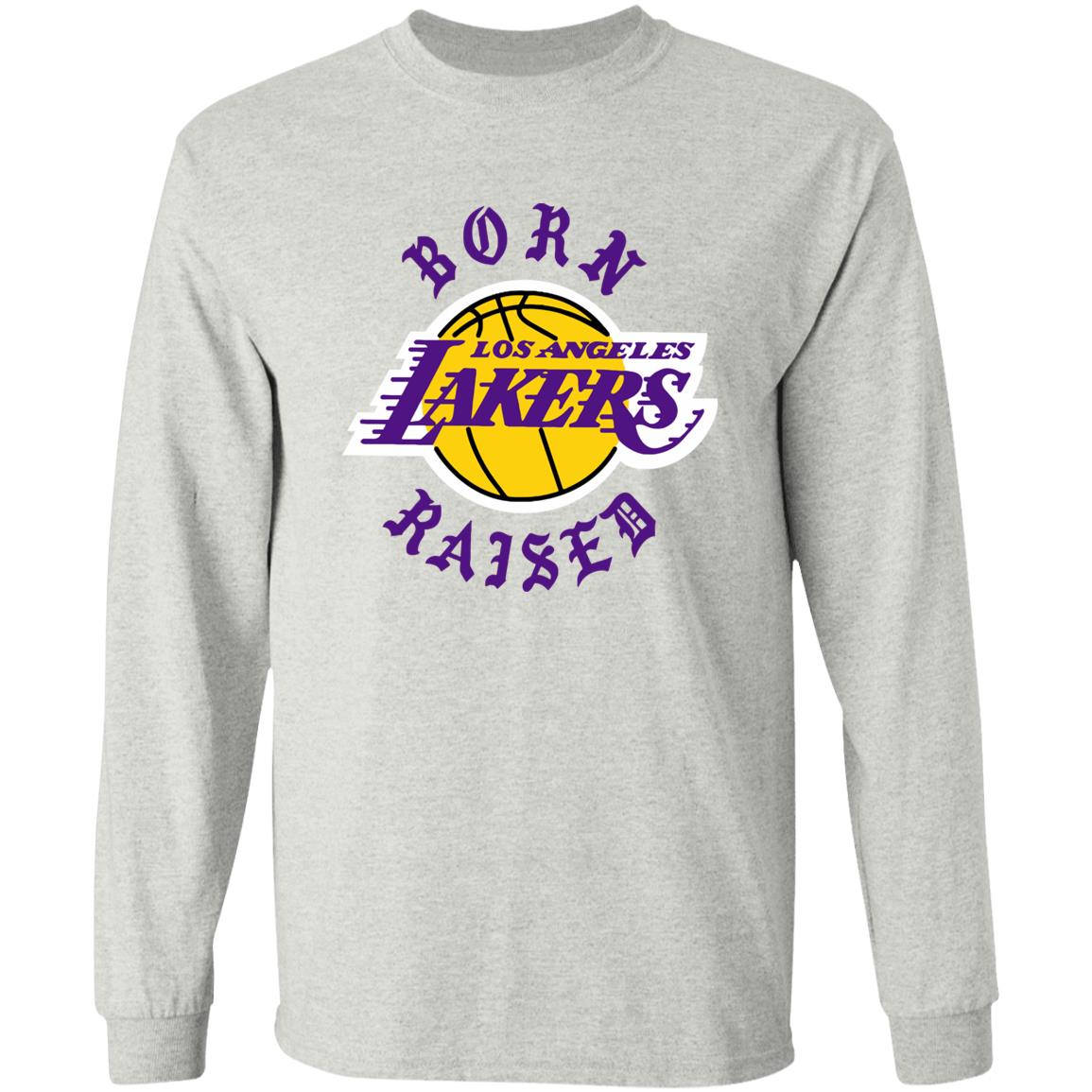 Born Raised x L.A. Lakers long sleeve tee – Panorama Street Clothing