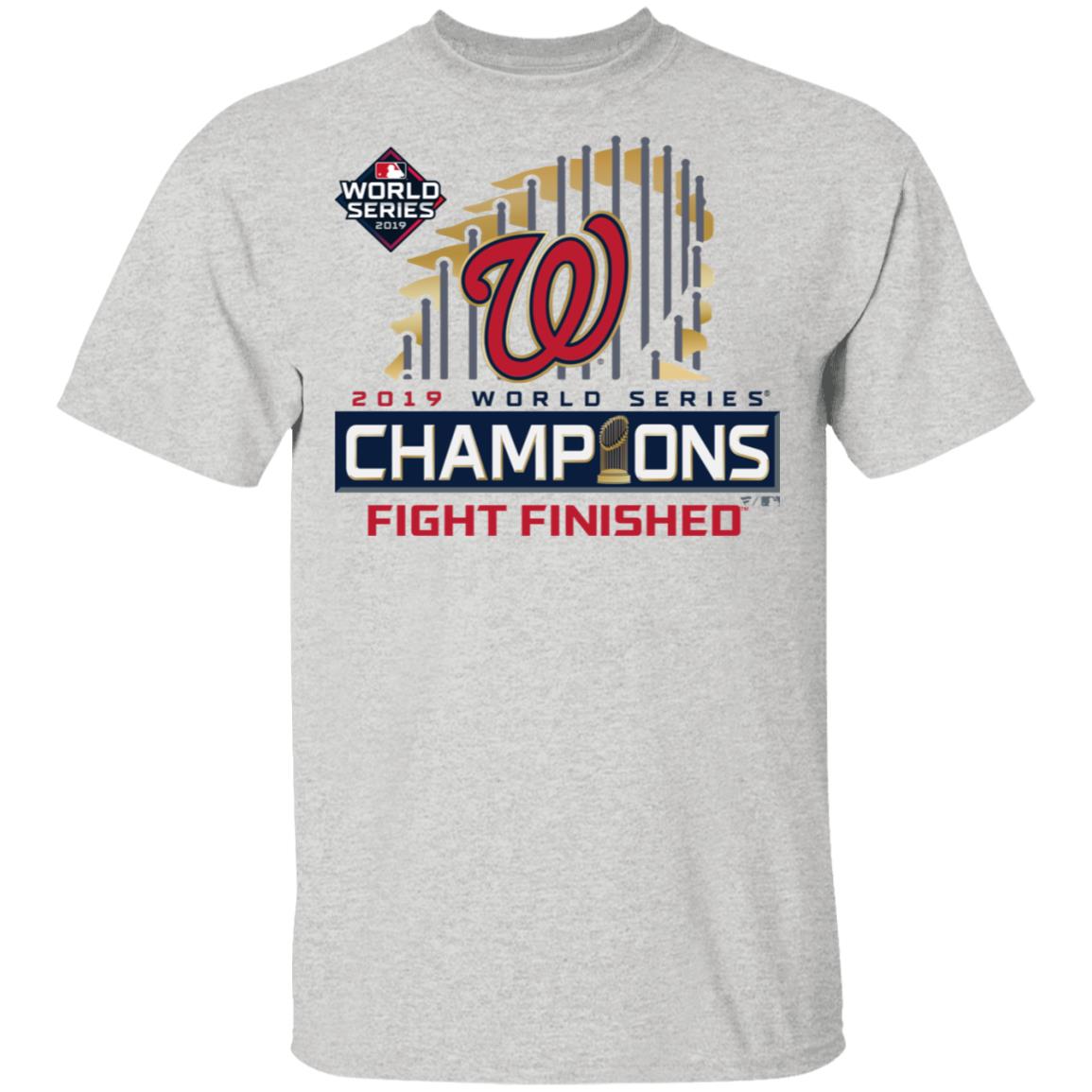 fight finished nationals shirt