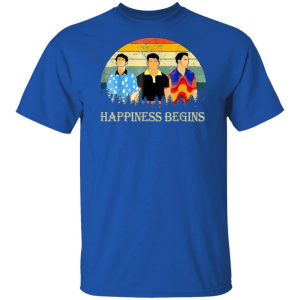 Jonas Brothers Happiness Begins Tour Vintage Shirt