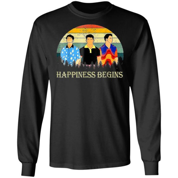 Jonas Brothers Happiness Begins Tour Vintage Shirt
