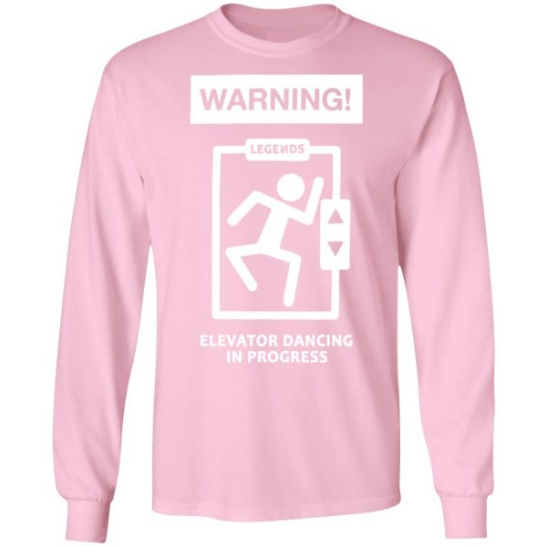 The Norris Nuts warning legends elevator dancing in progress shirt