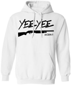 Yee yee white hoodie