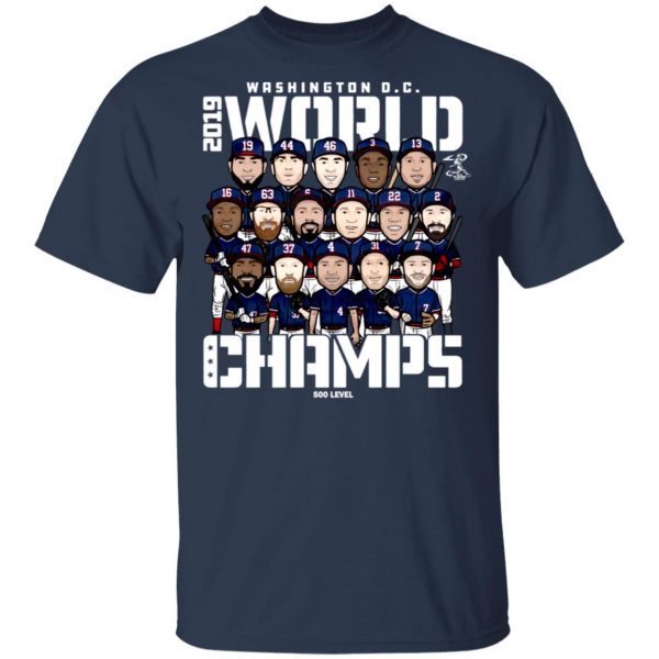 Washington nationals world series champs shirt