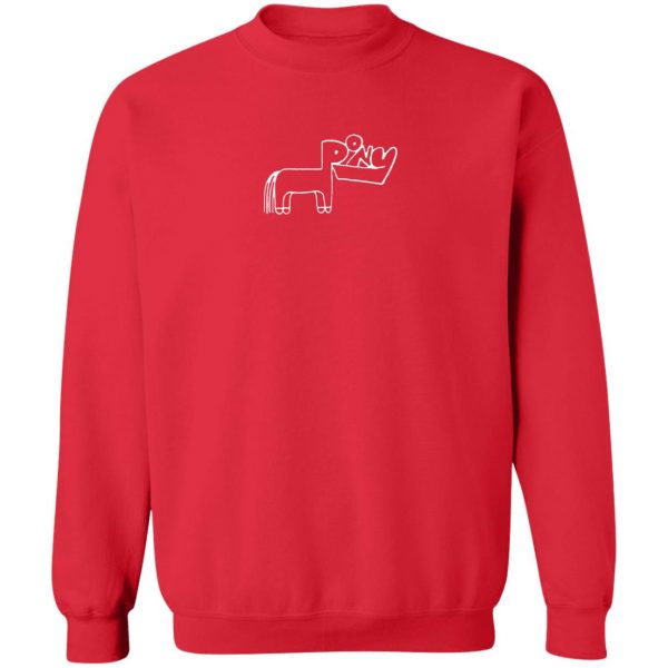 Rex orange county merch pony pink hoodie