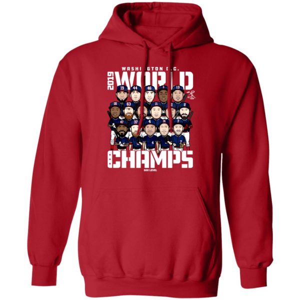 Washington nationals world series champs hoodie