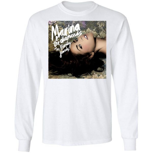 Marina and the diamonds merch white shirt