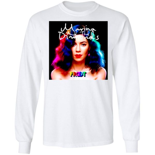 Marina And The Diamonds Merch Froot Album White T-Shirt
