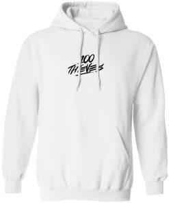 100 thieves cream hoodie
