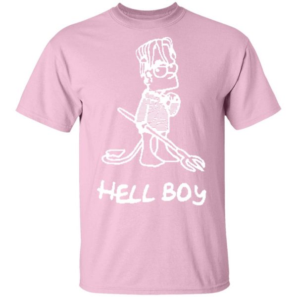 Lil Peep Hellboy Hoodie Pink