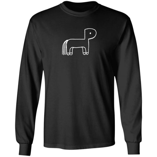 Rex Orange County Merch Pony Logo Long Sleeve T-Shirt