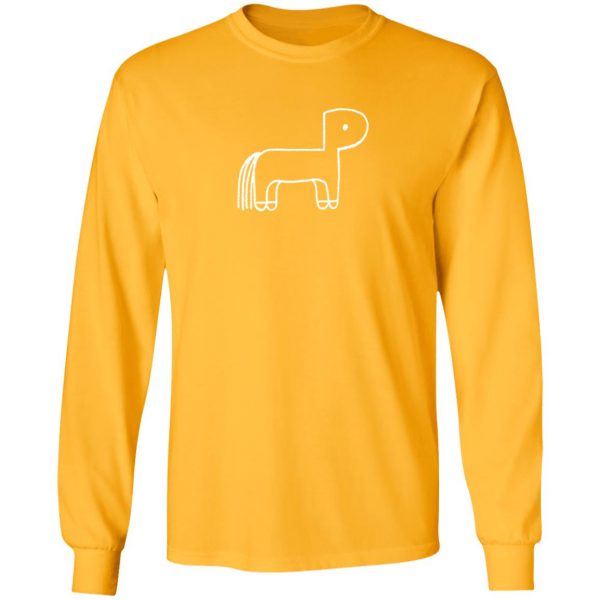 Rex Orange County Merch Pony Logo Long Sleeve T-Shirt