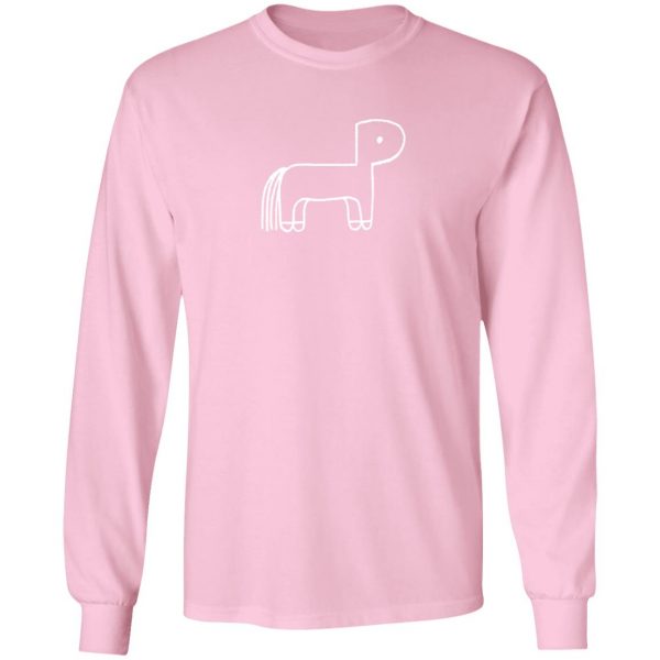 Rex Orange County Merch Pony Logo Long Sleeve T-Shirt