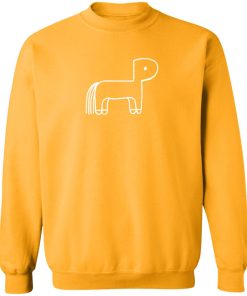 Rex Orange County Merch Pony Logo Long Sleeve T-Shirt