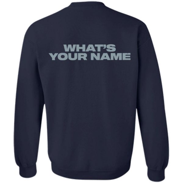 Niall Horan Merch What’s Your Name Navy Longsleeve