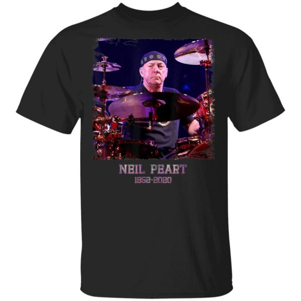 Neil Memory Peart In Loving Drummer Fans 2020 T-Shirt