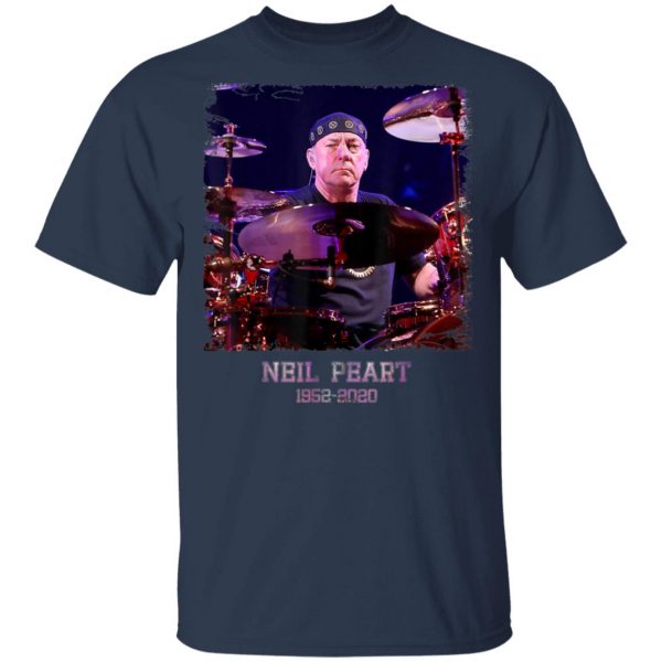 Neil Memory Peart In Loving Drummer Fans 2020 T-Shirt