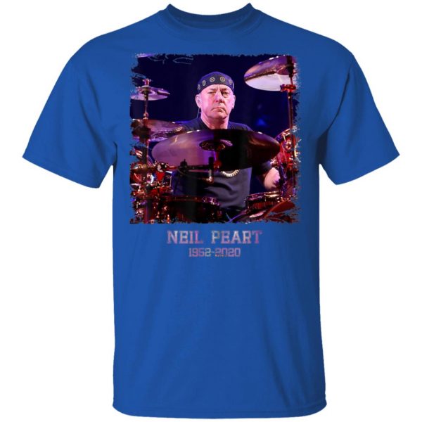 Neil Memory Peart In Loving Drummer Fans 2020 T-Shirt