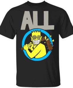 Ramones Merch All Roy Broken Bat T-Shirt