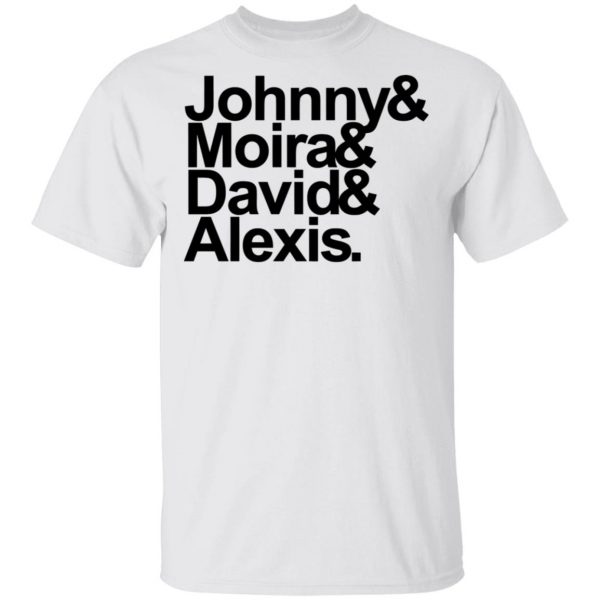 Johnny Moira David Alexis White Shirt