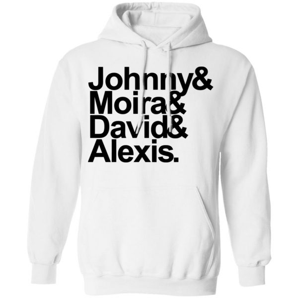 Johnny Moira David Alexis White Shirt