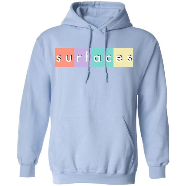 Surfaces Merch Multi-color Logo White Hoodie
