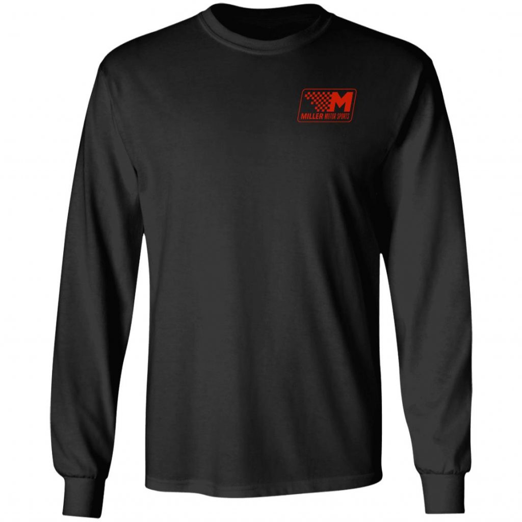 Noel Miller Merch Miller Motor Sports Black Long Sleeve - Tipatee