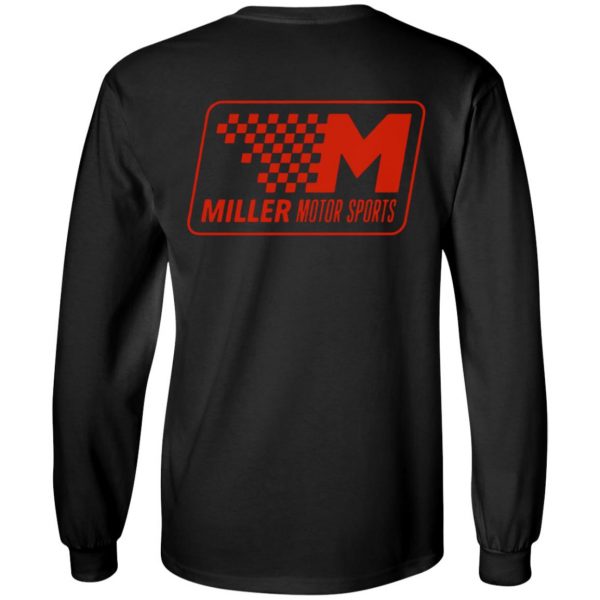Noel Miller Merch Miller Motor Sports Black Long Sleeve