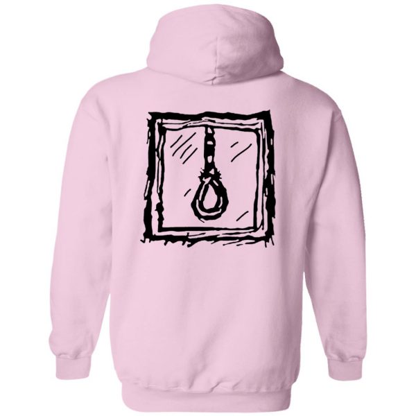 Lil peep pink hoodie