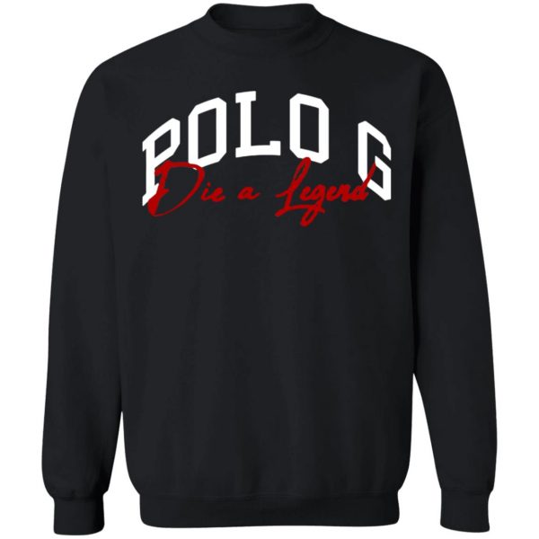 Polo G Merch Die A Legend Shirt Black