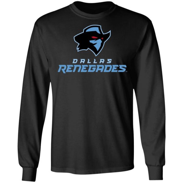 Xfl Merch Dallas Renegades Official Team Logo T-Shirt