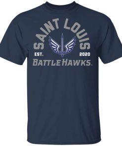 Xfl Merch St Louis BattleHawks Est 2020 Arch T-Shirt