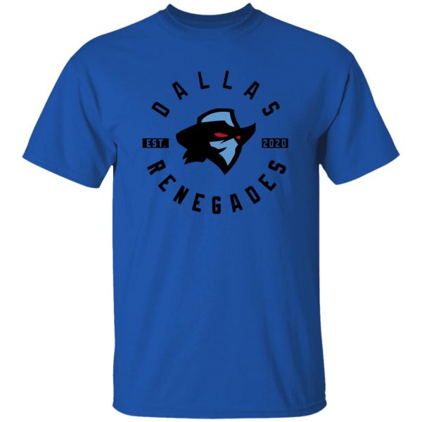 Xfl Merch Dallas Renegades Est 2020 T-Shirt