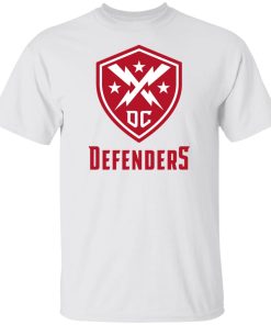Xfl Merch DC Defenders Logo T-Shirt White