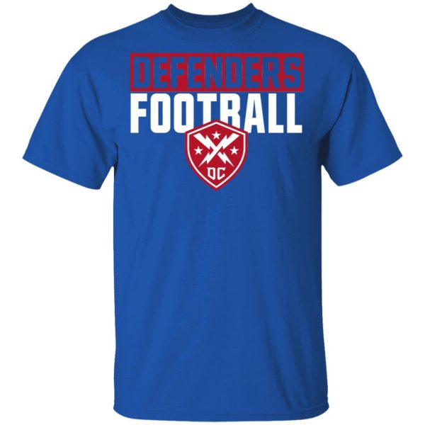 Xfl Merch DC Defenders Football Long Sleeve Shirt