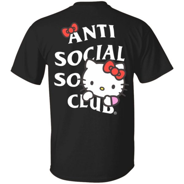 Anti Social Social Club Hello Kitty Hoodie Black