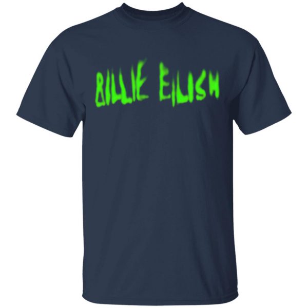Billie eilish t shirt noebook nightmares T BLK