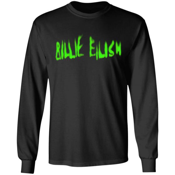 Billie eilish t shirt noebook nightmares T BLK