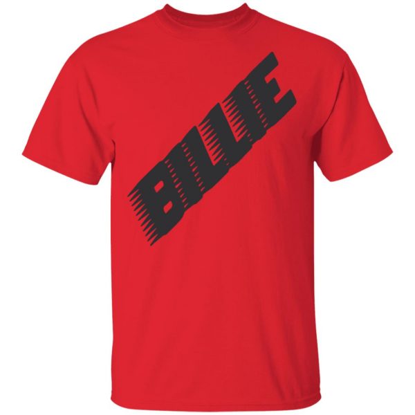 Billie eilish t shirt racer logo red longsleeve