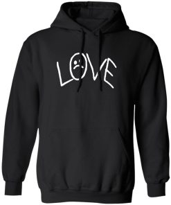 Lil peep love hoodie black