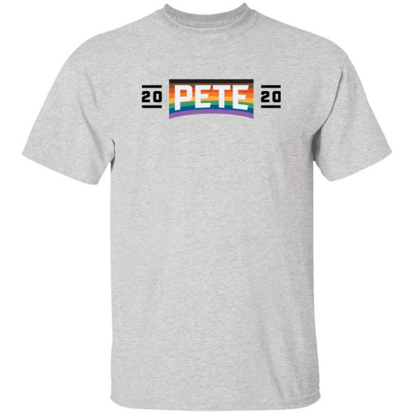 Pete buttigieg t shirt pride flag t-shirt