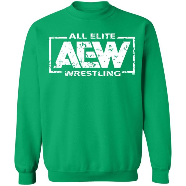 Aew Merch AEW Logo St. Patrick’s Day Shirt