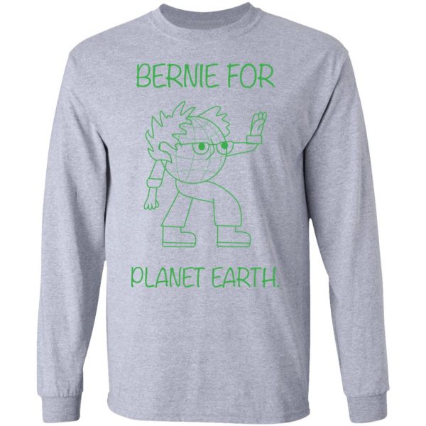 Bernie Sanders Merch Bernie For Planet Earth Unisex Tee by Ellen Voorheis