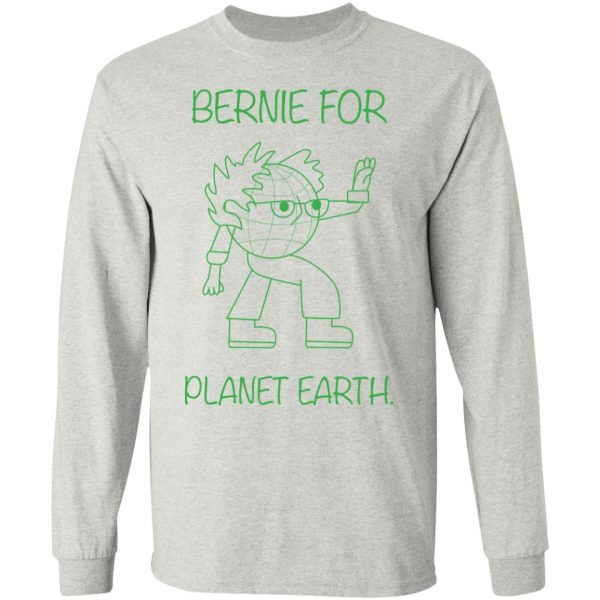 Bernie Sanders Merch Bernie For Planet Earth Unisex Tee by Ellen Voorheis