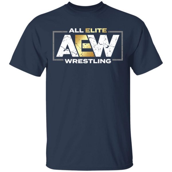 Aew Merch All Elite Wrestling AEW Logo T-Shirt