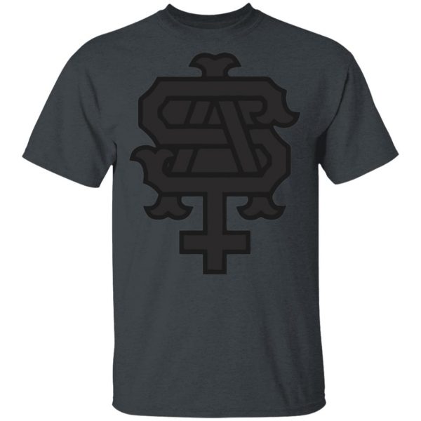 The Acacia Strain Merch Team Logo Charcoal Black Shirt